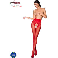 Passion Tiopen 006 Stocking Red (30 DEN) XS/S - M/L