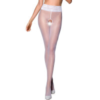 Passion Tiopen 008 Stocking White (30 DEN) XS/S - M/L