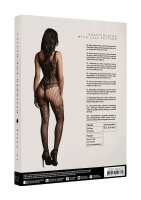 Lace und Fishnet Bodystocking - Black Onesize - Queensize