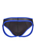 Shots Ouch! Neoprene Jockstrap blau S/M - L/XL