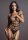 Shredded Bodystocking - Black Onesize - Queensize