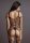 Shredded Bodystocking - Black Onesize - Queensize