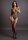Shredded Bodystocking - Black Onesize - Queensize