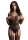 Fishnet und Lace Bodystocking Black - Onesize - Queensize