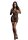High Neck Lace Mini Dress - Black Onesize - Queensize