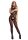 Crotchless Leopard Bodystocking - Black Onesize - Queensize