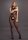 Crotchless Leopard Bodystocking - Black Onesize - Queensize