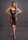 Knee-Length Lace und Fishnet Dress Black Onesize - Queensize