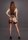 Crotchless Rhinestone Halter Teddy  - Black Onesize - Queensize