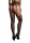 Fishnet and Lace garterbelt stockings Black - Onesize - Queensize