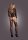 Le D&eacute;sir Bodystocking with Long Sleeves and Short Turtleneck Black Onesize - Queensize