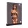 Le D&eacute;sir Two Piece Set with Underwired Open-Cup Bra and Panty with Laced Up Details Black Onesize - Queensize
