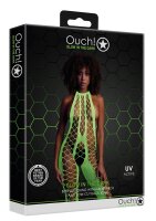 Shots Ouch! UV-Neon Bodystocking gr&uuml;n Onesize - Queensize