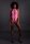 Shots Ouch! UV-Neon Body mit Cut Outs pink Onesize - Queensize