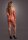 Long-Sleeved Net Mini Dress Red Onesize - Queensize