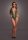 V-Neck Teddy with Opaque Panels Green Onesize - Queensize