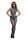 Fishnet and Lace Bodystocking Blue Onesize - Queensize