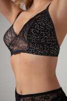 Christine 3 pc Lingerie-set Sanne -black animal S - XL