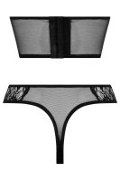 Christine Open cup Corset  & open thong - Tiara S - XL