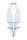 Christine Lace open crotch body Renee- blue - S/M - L/XL