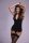 Christine Catchy Cabaret Suspendertop-Set - black - S - XXL