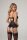 Christine 2-pc Suspendertop-set Marzia- black - S/M - L/XL