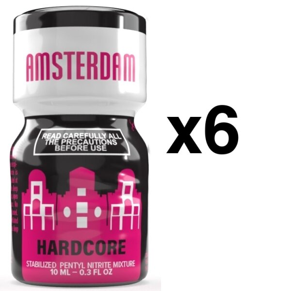 AMSTERDAM HARDCORE 10 ml 6-144 St&uuml;ck