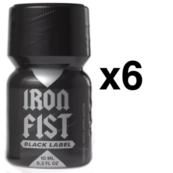 IRON FIST BLACK LABEL 10 ml 6-144 St&uuml;ck
