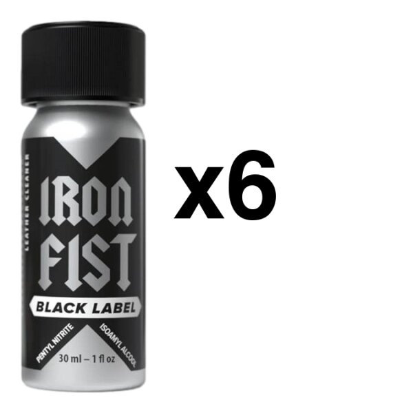 IRON FIST BLACK LABEL 30 ml 6-144 St&uuml;ck
