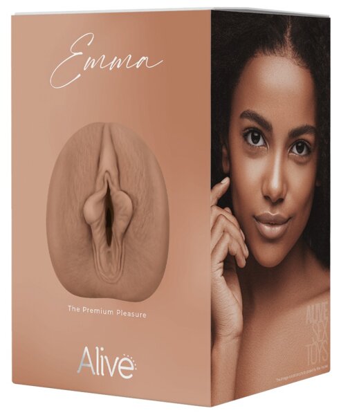 Alive Emma Super Masturbator 710 g 14,8 cm Light Brown