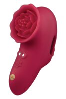 Secret Kisses Rosegasm Playful Finger Vibrator Pink 8.8 cm