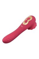 Secret Kisses Rosegasm Dual Vibrator Pink 18.8 cm