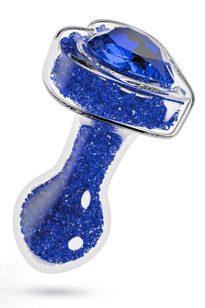 Blush Oh My Gem Prestige Anal Plug Blue 8.3 cm &Oslash; 3.2 cm
