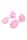 B-Vibe Pink Roses Glass Butt Plug Training Set 3,95 cm