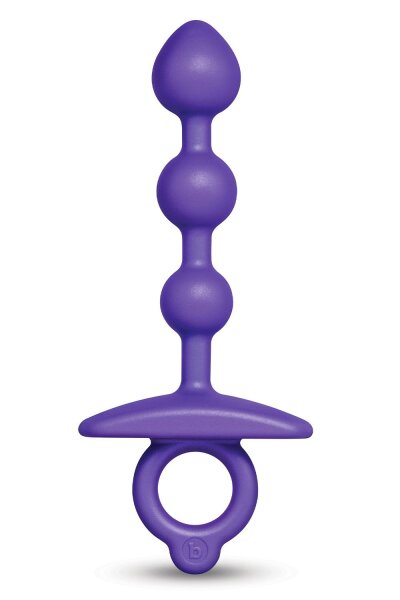 B-Vibe Zip Silicone Anal Beads
