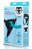 B-Vibe Every Body strap-on harness set with dildo...