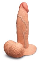 B-Vibe Slipskin wide dildo beige 15.4 cm