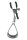 Sportsheets Velvet Noir Tuggable Nipple Clamps