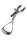Sportsheets Velvet Noir Tuggable Nipple Clamps