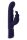 Evolved Big Deal Rabbit Vibrator Purple 26 cm