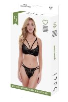 Baci 2-teiliges Set aus BH und Slip Schwarz M-L