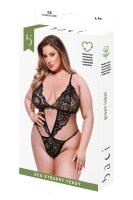 Baci Strappy Teddy Schwarz Queen Size