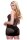 Baci 2-teiliges Set aus Chemise und Panty Schwarz M-L