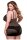 Baci 2-teiliges Set aus Chemise und Panty Schwarz Queen Size