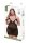 Baci 2-teiliges Set aus Chemise und Panty Schwarz Queen Size