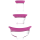 Delightful Rechargeable Vulva and Breast Pump Pink