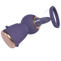 Exquisite Rechargeable Vulva and Breast Pump Purple
