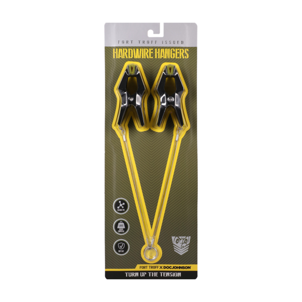 Doc Johnson Hardwire Hangers Nippelklemmen Mehrfarbig