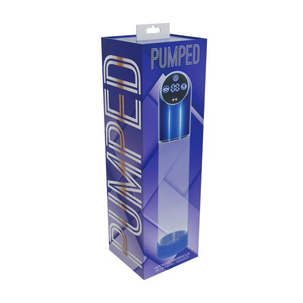 Automatic Waterproof Pump Metal Blue