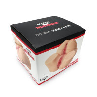 Kiotos Masturbator Double Pussy & Ass Beige 5.6 kg